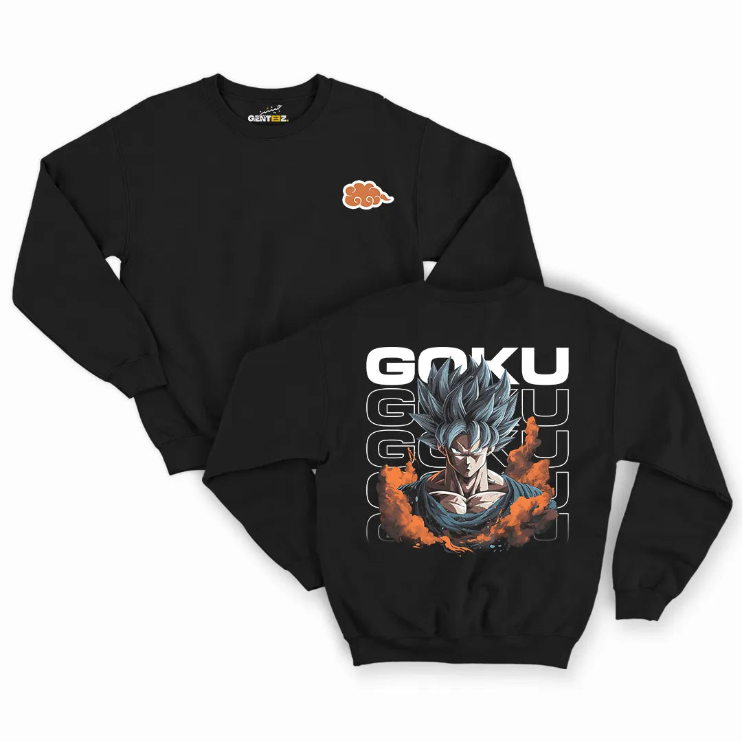 Goku Anime Sweatshirt for Men & Women | Cozy Fleece Winter Sweatshirt | Unique Winter Wear By Stoiz