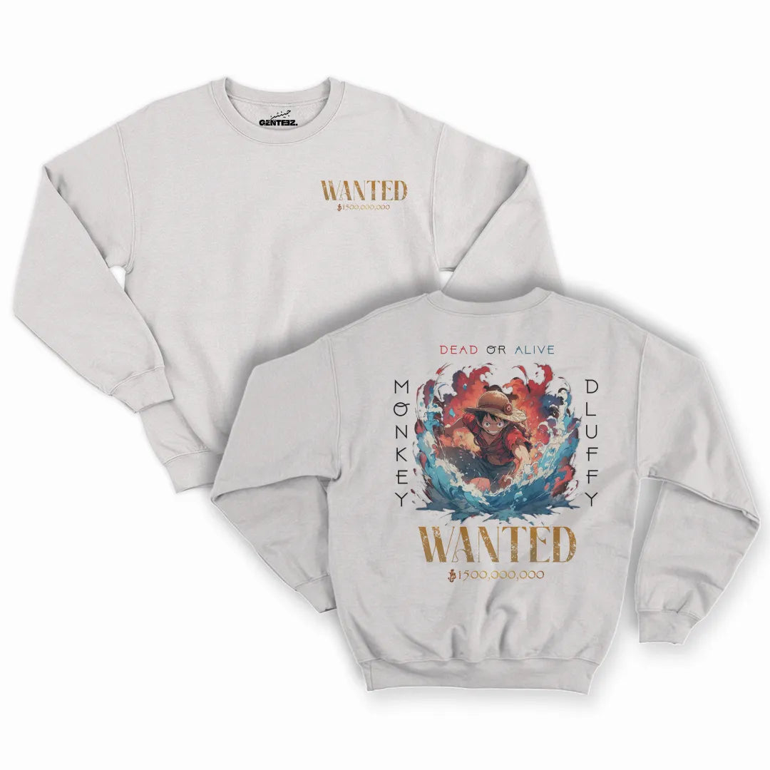 One Piece Anime Sweatshirt | Luffy Premium Fleece Unisex Sweat Shirt | Unique Winter Wear by Stoiz