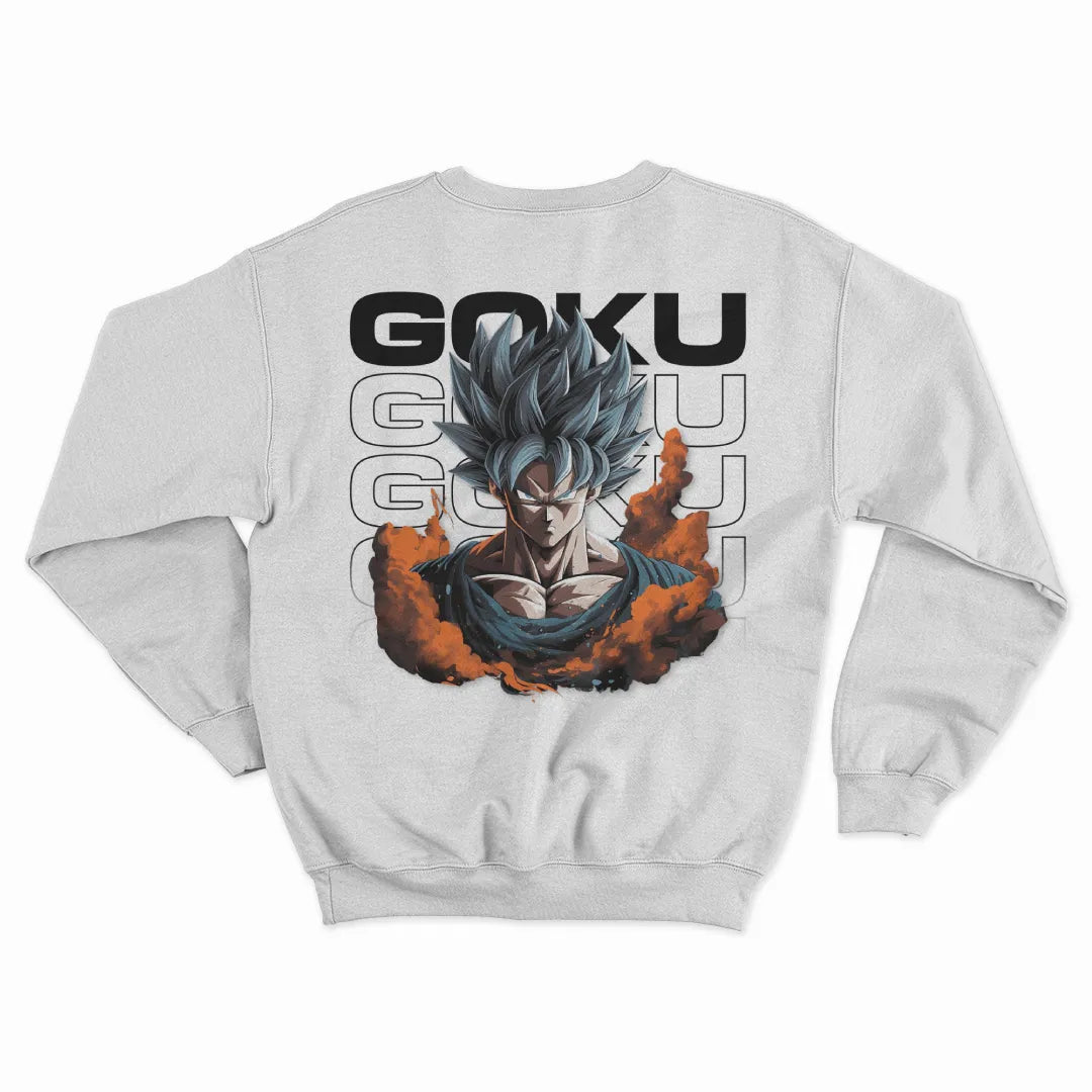 Goku Anime Sweatshirt for Men & Women | Cozy Fleece Winter Sweatshirt | Unique Winter Wear By Stoiz