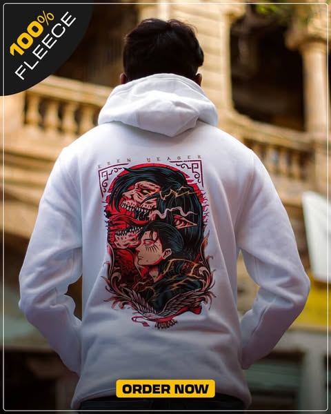 Anime Print Hoodies | Premium Quality | Affordable