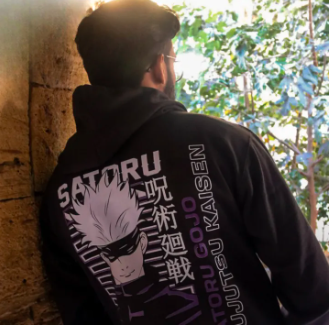 Gojo Satoru 'Limitless Power' Hoodie – Unisex Jujutsu Kaisen Anime Hoodie