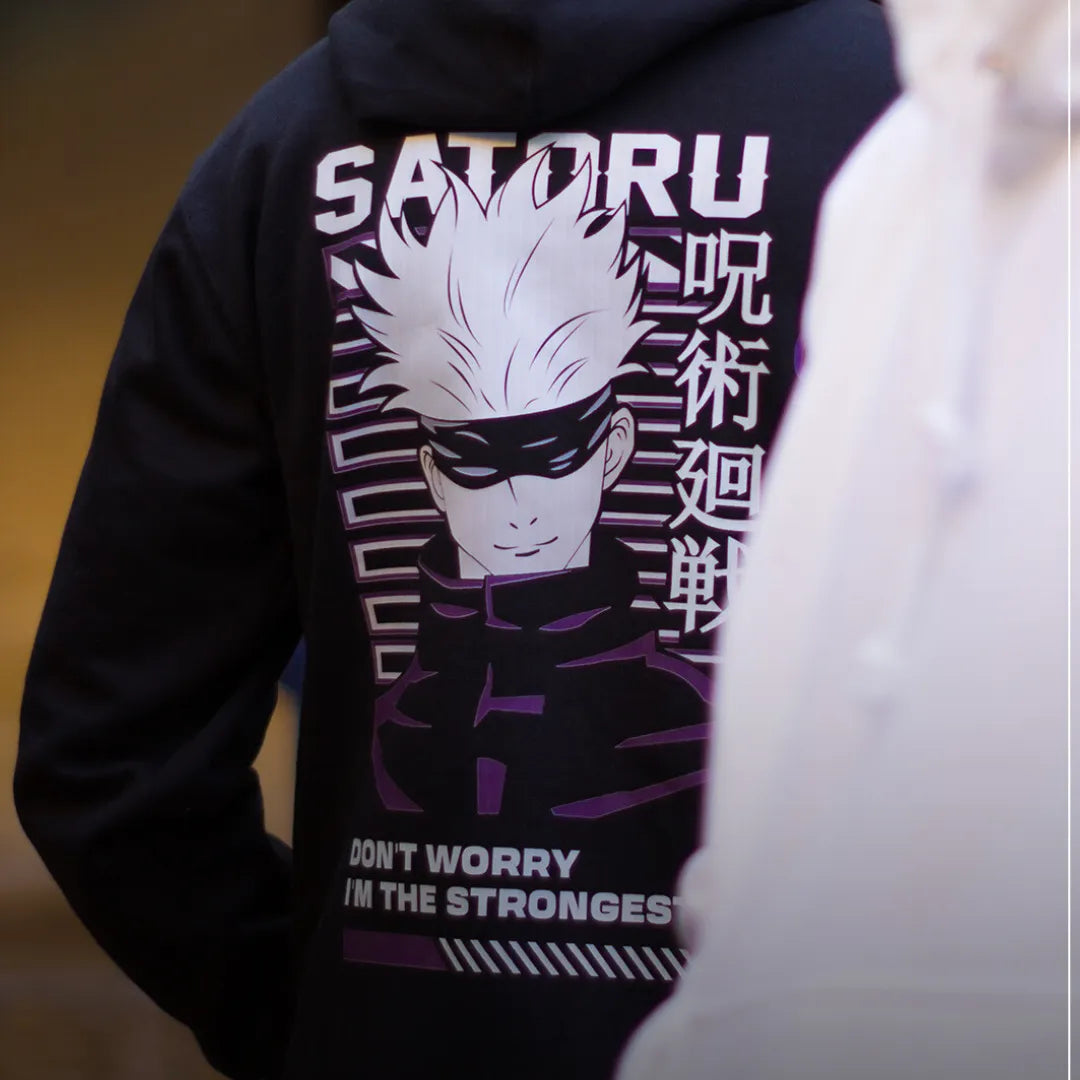 Gojo Satoru 'Limitless Power' Hoodie – Unisex Jujutsu Kaisen Anime Hoodie